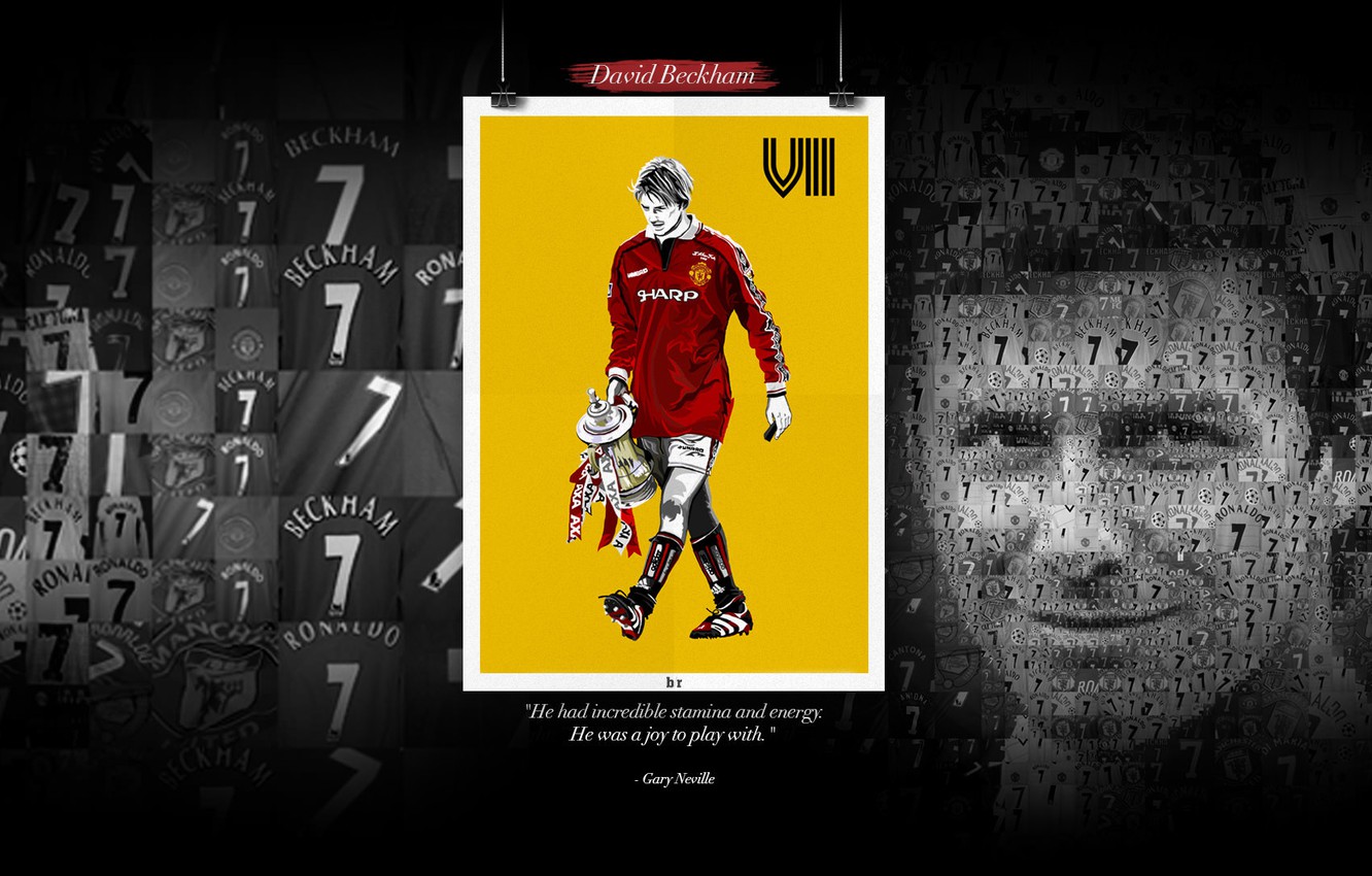 Photo Wallpaper Wallpaper, Sport, David Beckham, Football, - Poster , HD Wallpaper & Backgrounds