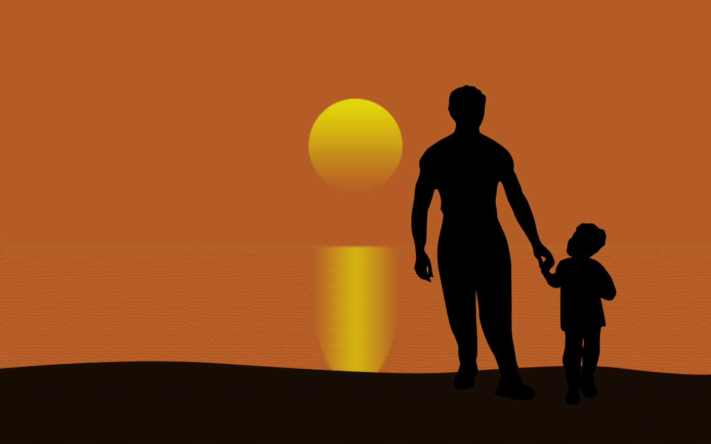 Father Hd Wallpapers - Father And Son , HD Wallpaper & Backgrounds