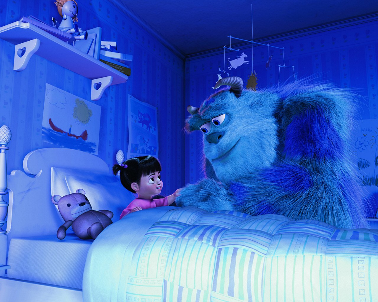 Monsters, Inc - Boo Monsters Inc , HD Wallpaper & Backgrounds