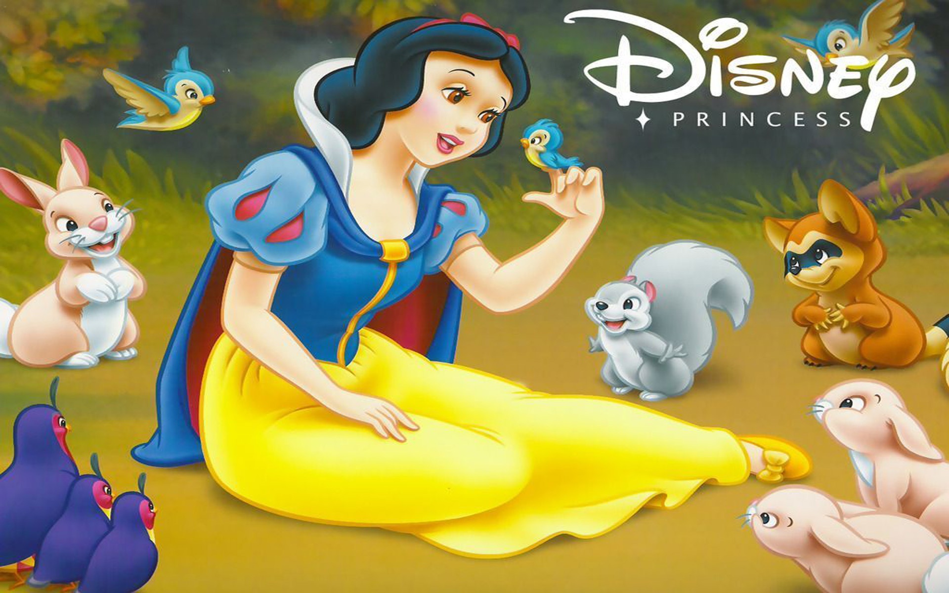 Snow White Cartoon Hd , HD Wallpaper & Backgrounds
