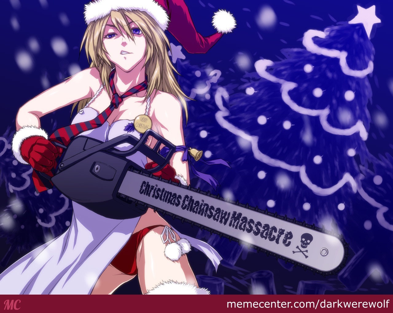 All Anime Wallpaper - Anime Badass Christmas , HD Wallpaper & Backgrounds