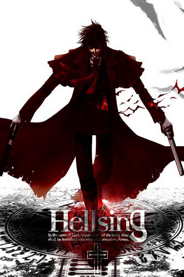 Alucard From Hellsing Ultimate - Hellsing Ultimate Wallpaper Iphone , HD Wallpaper & Backgrounds