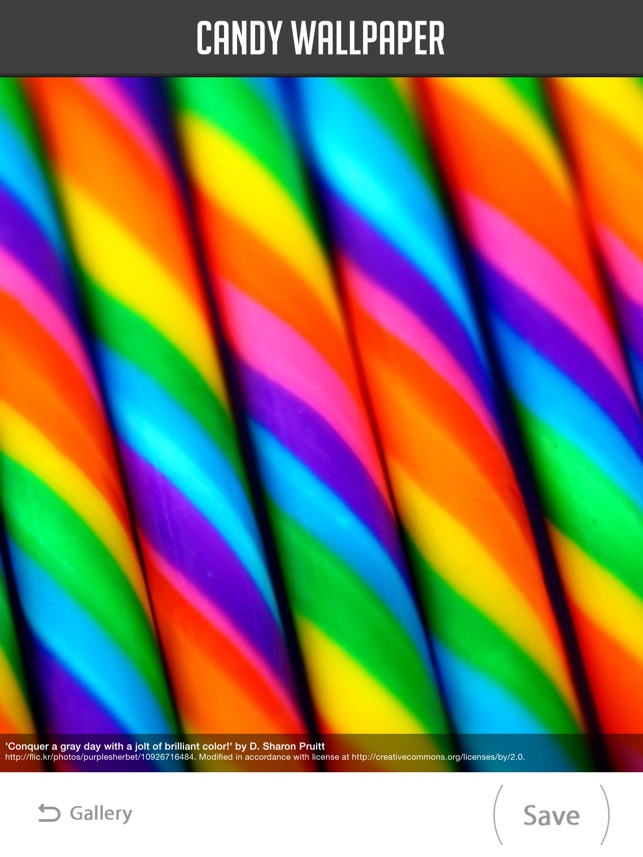 Rainbow Candy Cane , HD Wallpaper & Backgrounds