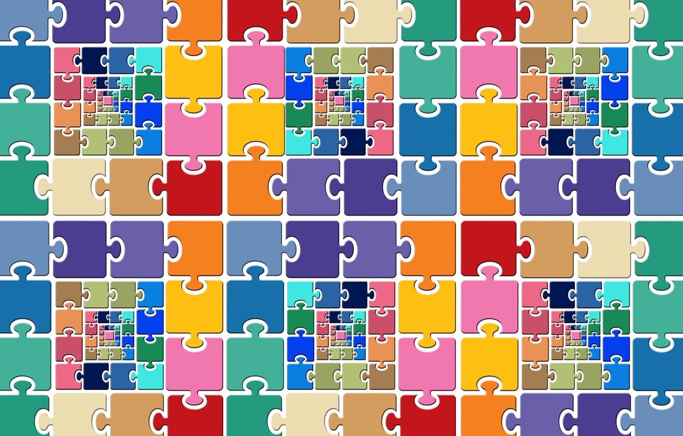 Photo Wallpaper Puzzles, Color, Puzzle - Color Puzzle , HD Wallpaper & Backgrounds