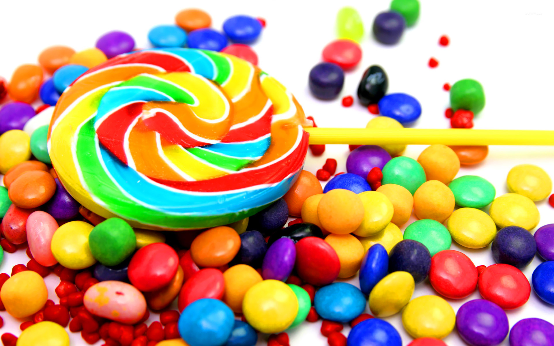 Candy Lollipop , HD Wallpaper & Backgrounds