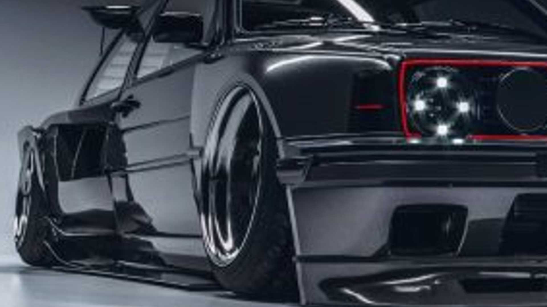 Khyzyl Saleem Vw Golf 2 Gti Mk2 Widebody 13 Extremely - Khyzyl Golf 2 , HD Wallpaper & Backgrounds