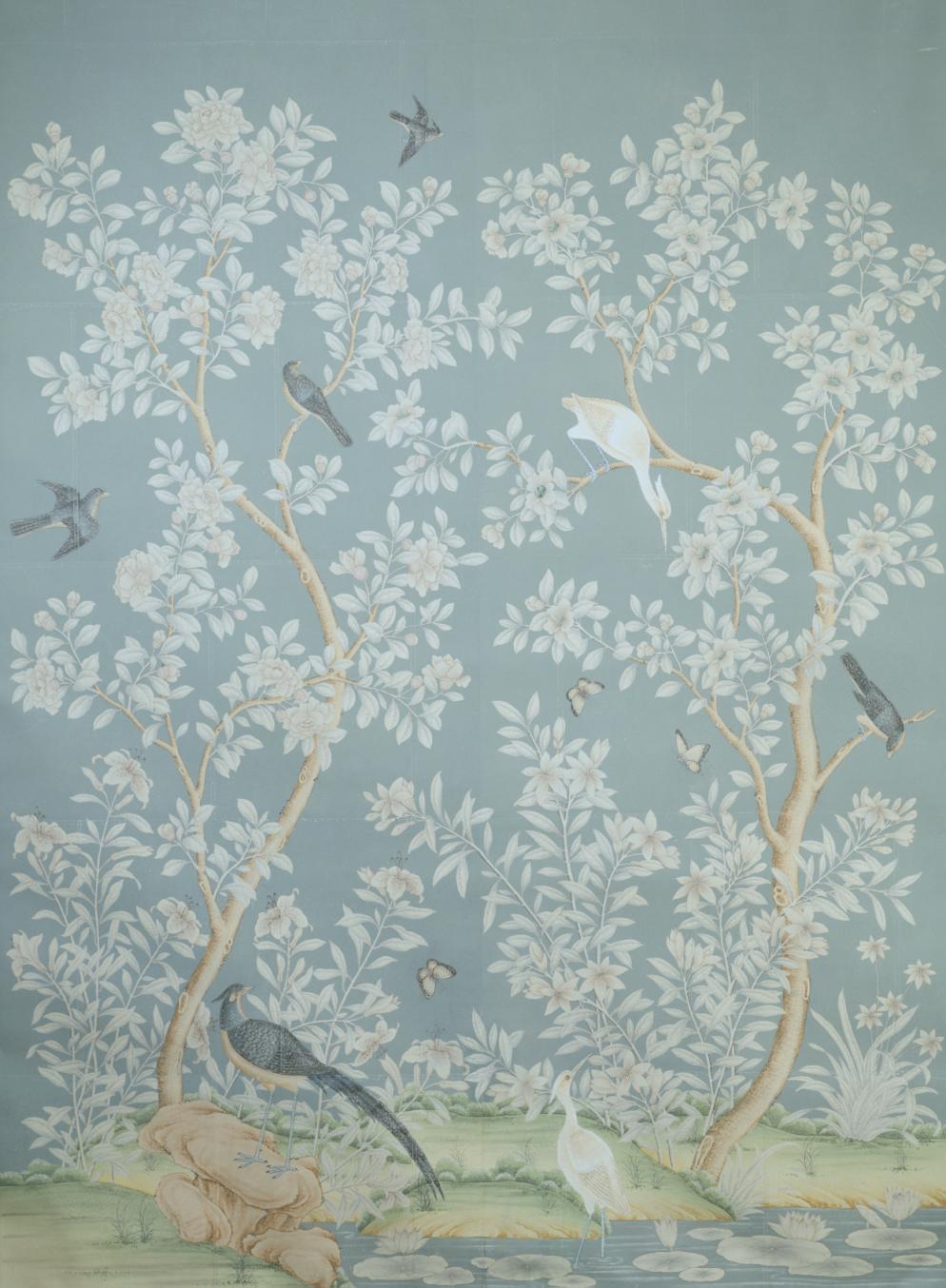 Gracie Wallpaper Gracie Wallpaper Panels Framed Gracie - Mark D Sikes Chinoiserie , HD Wallpaper & Backgrounds