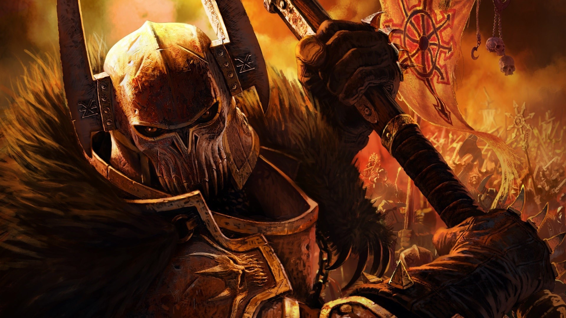 Chaos - Warhammer 40k - Chaos Warhammer 40k Wallpaper Hd , HD Wallpaper & Backgrounds