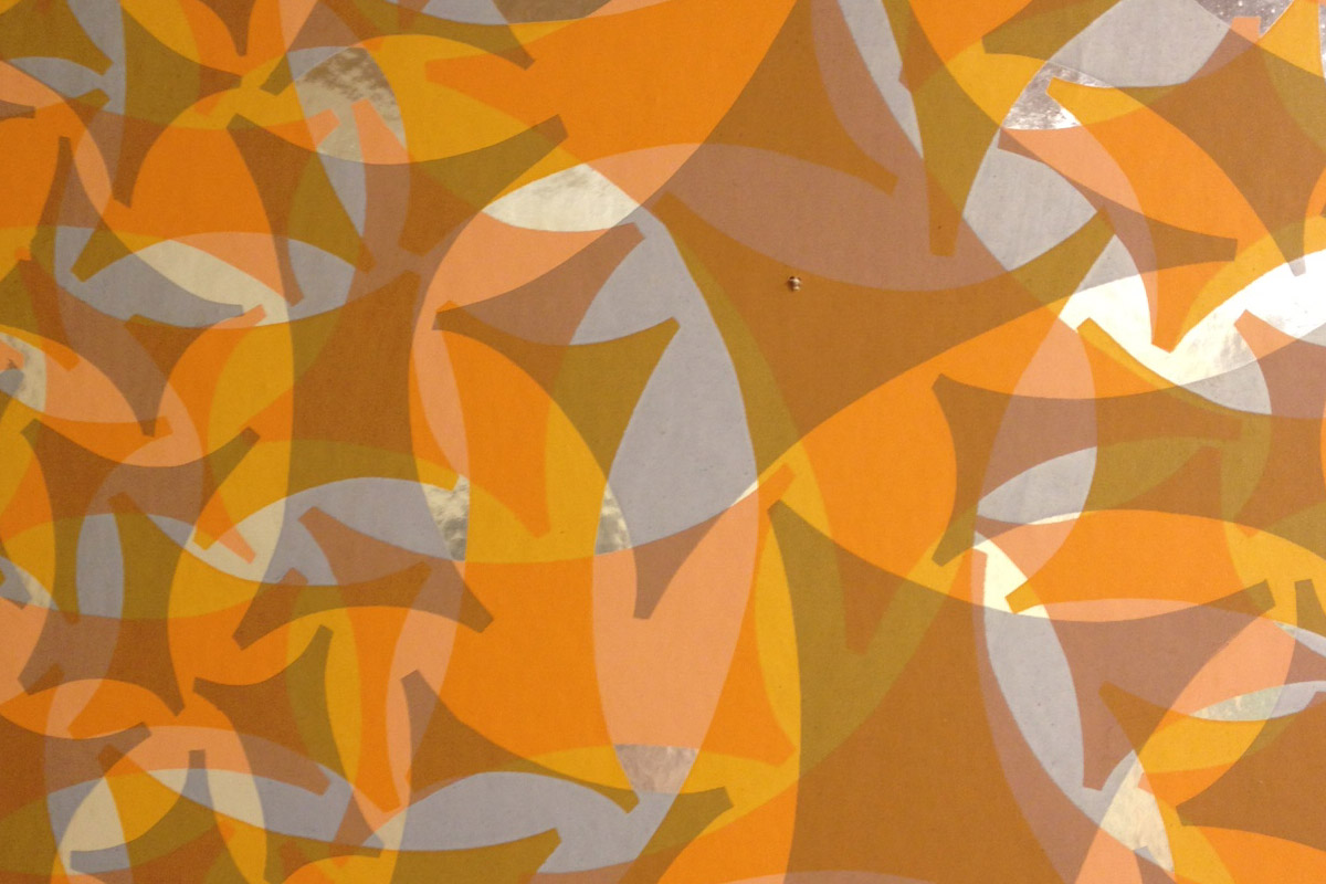 Quinessentially Retro Wallpaper That Lined One Of The - Mid Century Modern , HD Wallpaper & Backgrounds