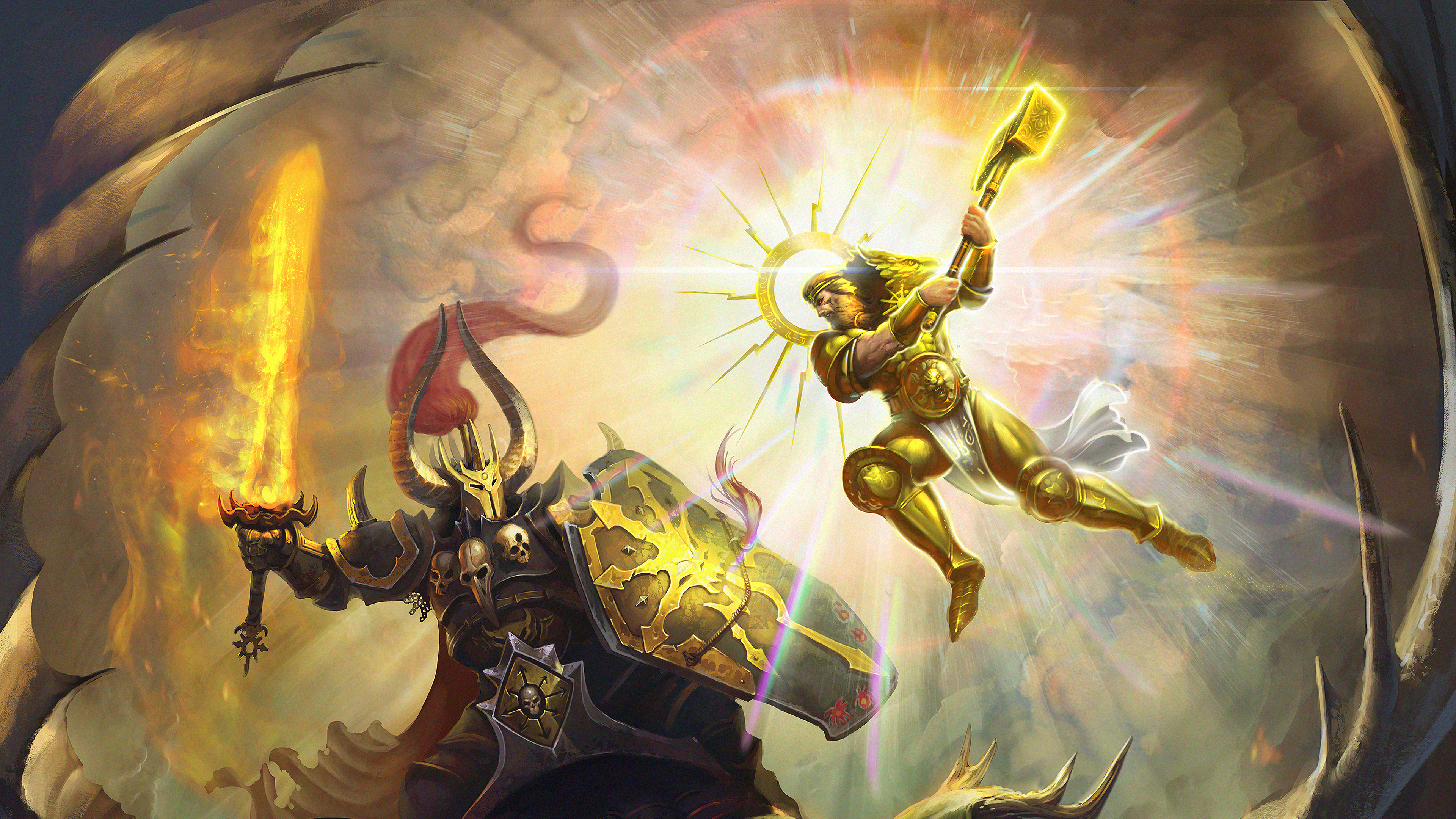 Warhammer 40000 Dawn Of War 3 - Archaon The Everchosen Art , HD Wallpaper & Backgrounds