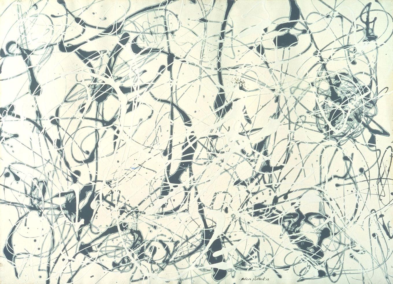Jackson Pollock Number 23 , HD Wallpaper & Backgrounds