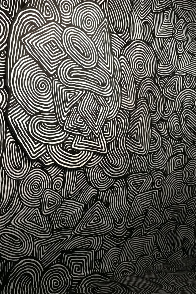 Trippy Black And White , HD Wallpaper & Backgrounds