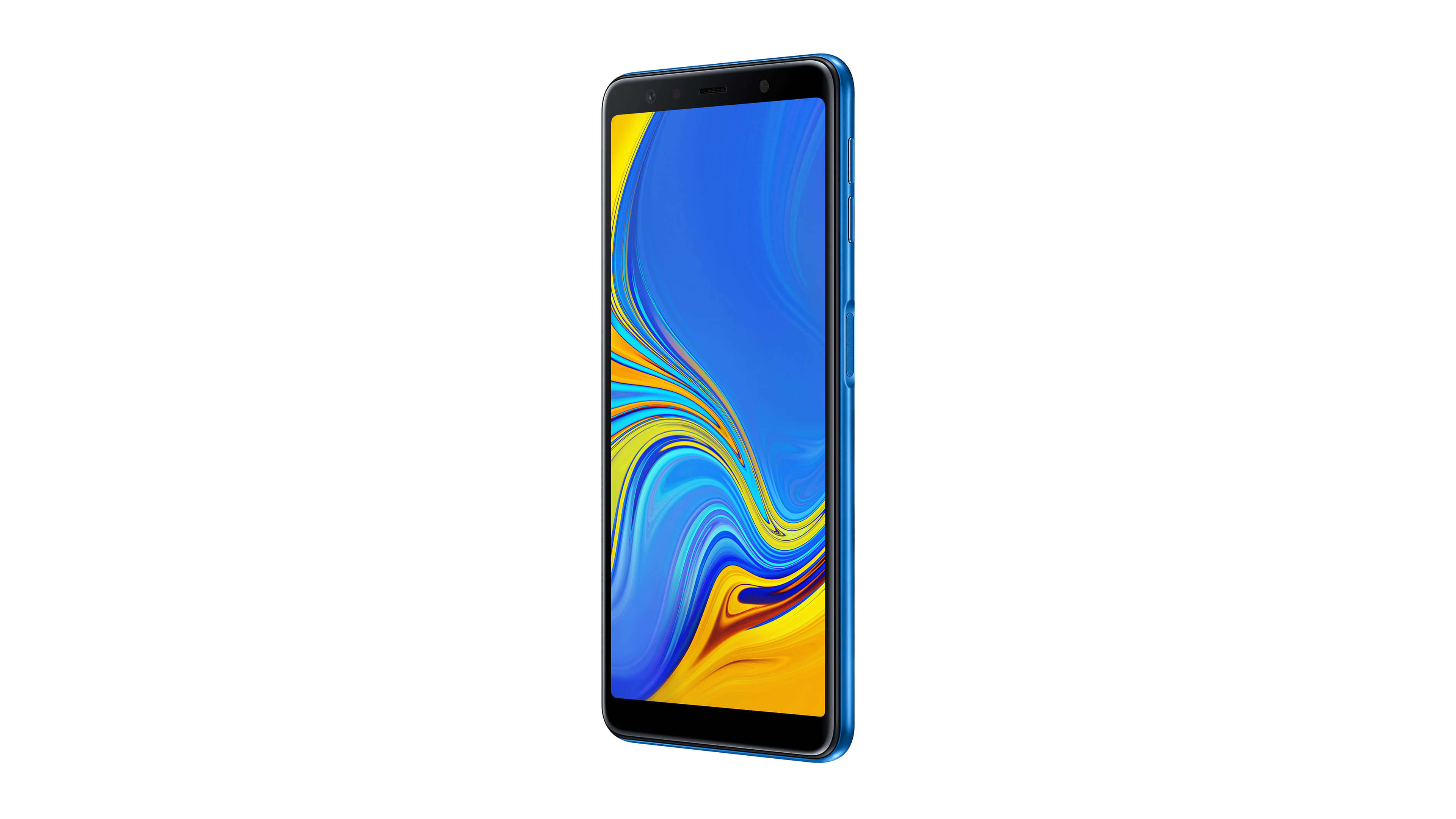 Samsung Galaxy A7 Front Uhd 4k Wallpaper - Samsung Galaxy A7 2018 , HD Wallpaper & Backgrounds