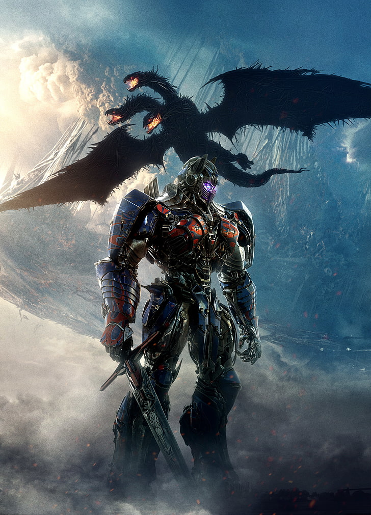 Optimus Prime, Transformers - Optimus Prime The Last Knight , HD Wallpaper & Backgrounds