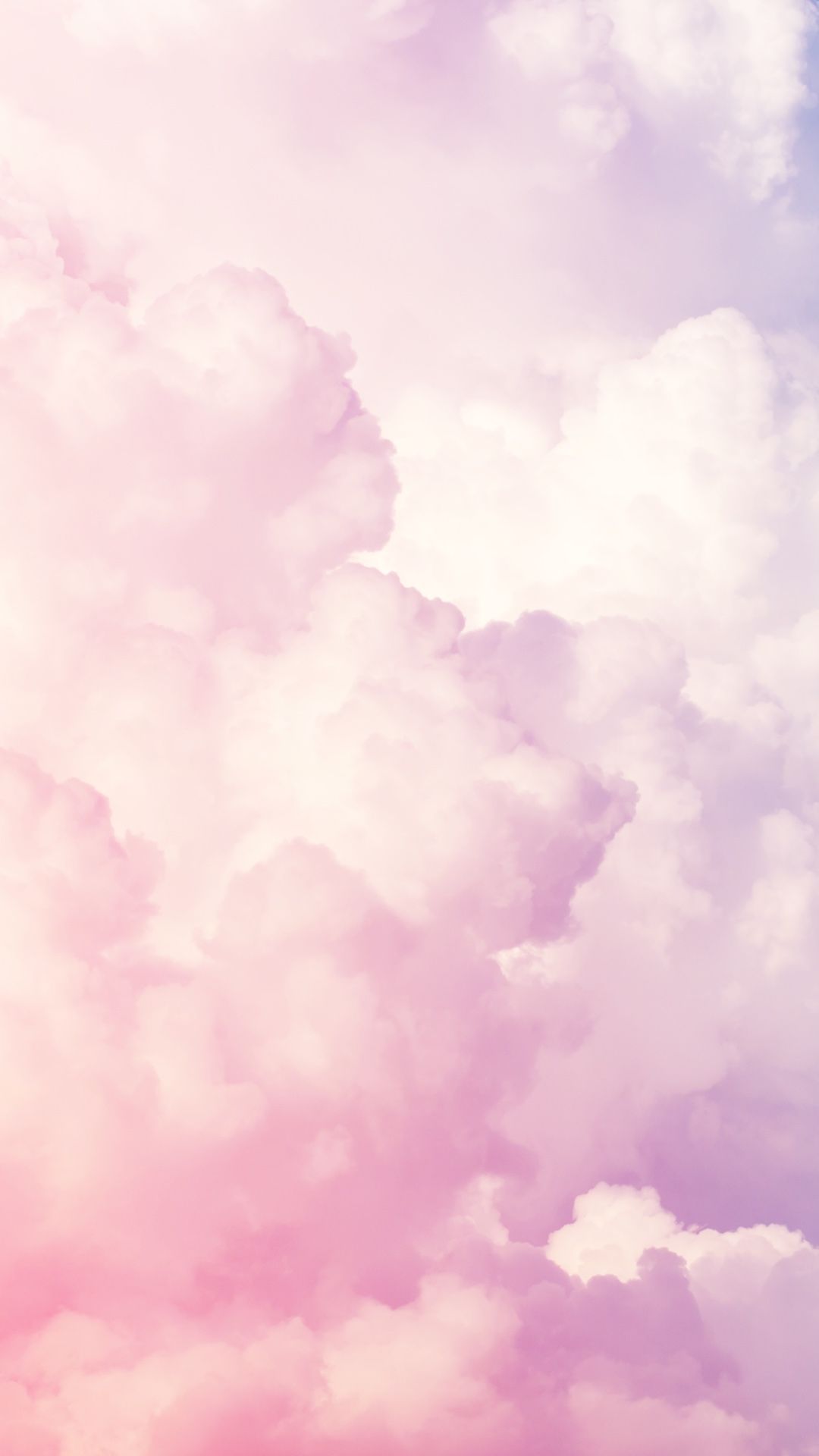 Iphone Pink Clouds Background , HD Wallpaper & Backgrounds