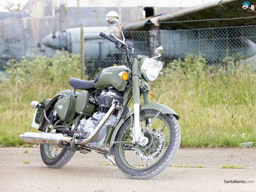 Royal Enfield - Royal Enfield Military 2015 , HD Wallpaper & Backgrounds