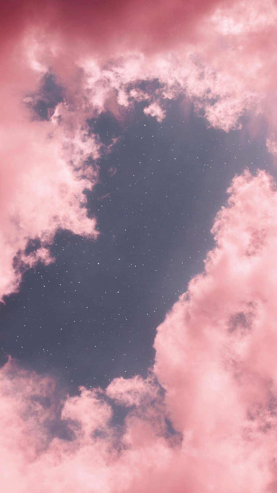 Pink Clouds Wallpaper - Aesthetic Pink Cloud Painting , HD Wallpaper & Backgrounds