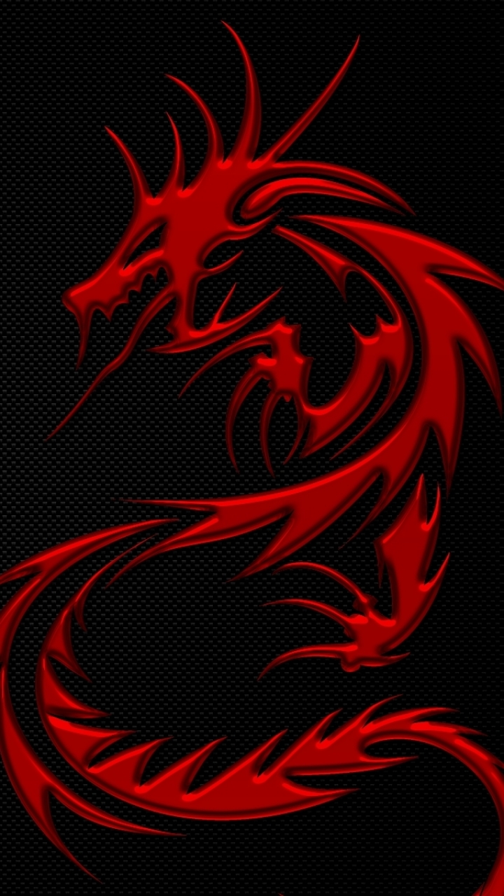 Sony Xperia Wallpaper Hd 1080p - Red Dragon Black Background , HD Wallpaper & Backgrounds
