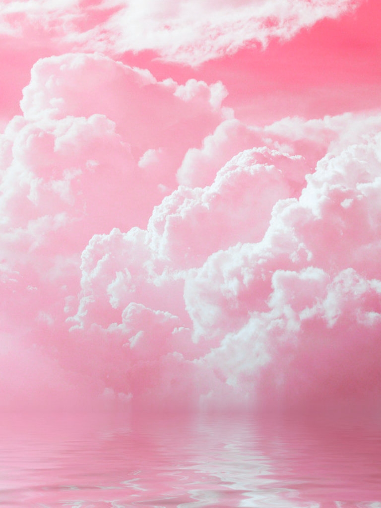 Pink Sky Amazing Pink Clouds Water Sky Nature Hd - Pink Aesthetic Wallpapers Ipad , HD Wallpaper & Backgrounds