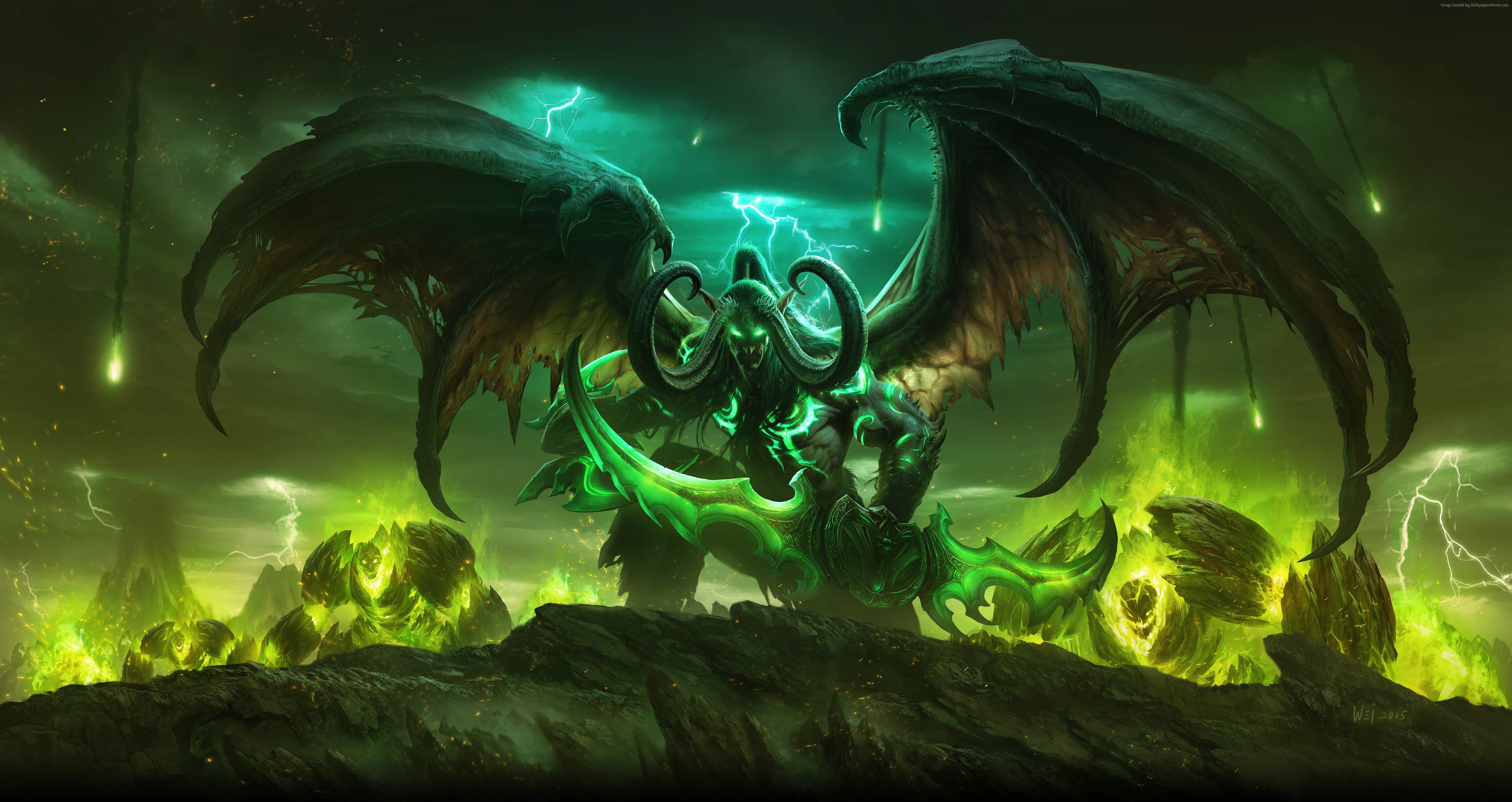Legion World Of Warcraft , HD Wallpaper & Backgrounds