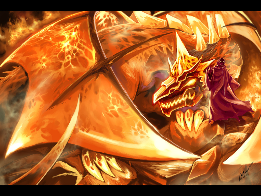 Fire Dragon , HD Wallpaper & Backgrounds