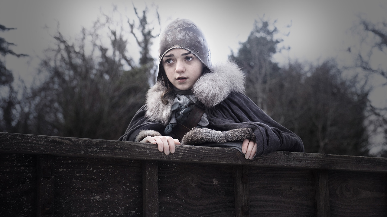 Arya Stark - Game Of Thrones Winter Is Coming Arya , HD Wallpaper & Backgrounds