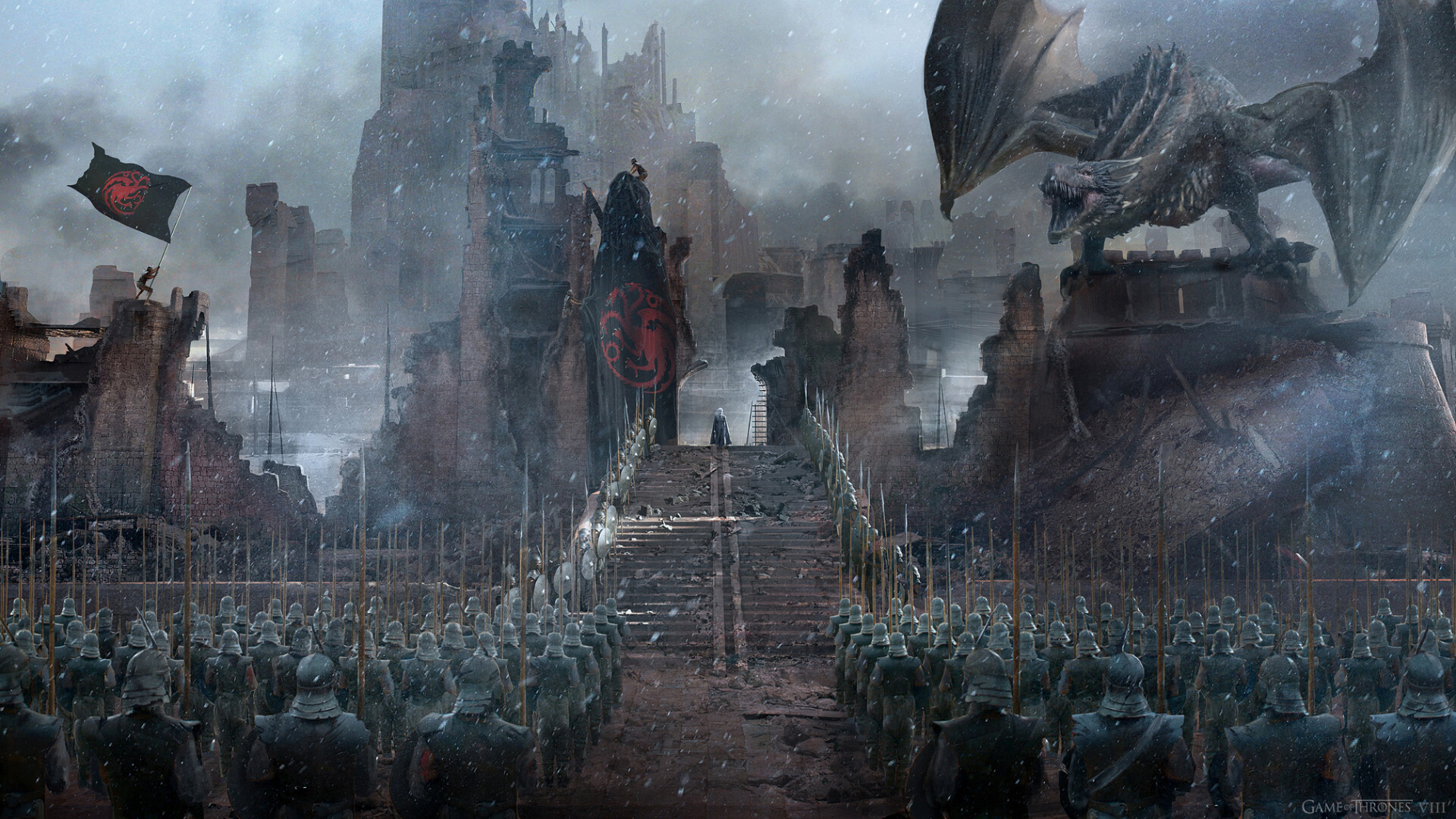 Game Of Thrones Concept Art , HD Wallpaper & Backgrounds