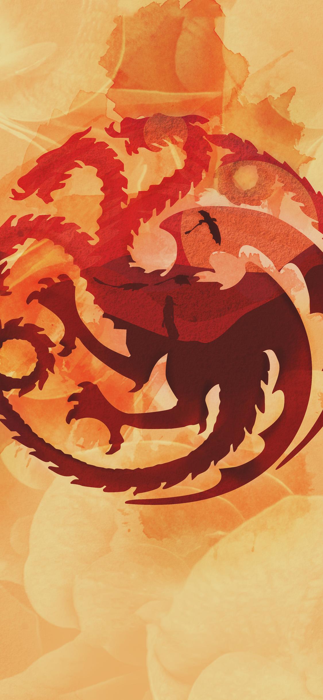 Targaryen Iphone Wallpaper - Targaryen Game Of Thrones Png , HD Wallpaper & Backgrounds