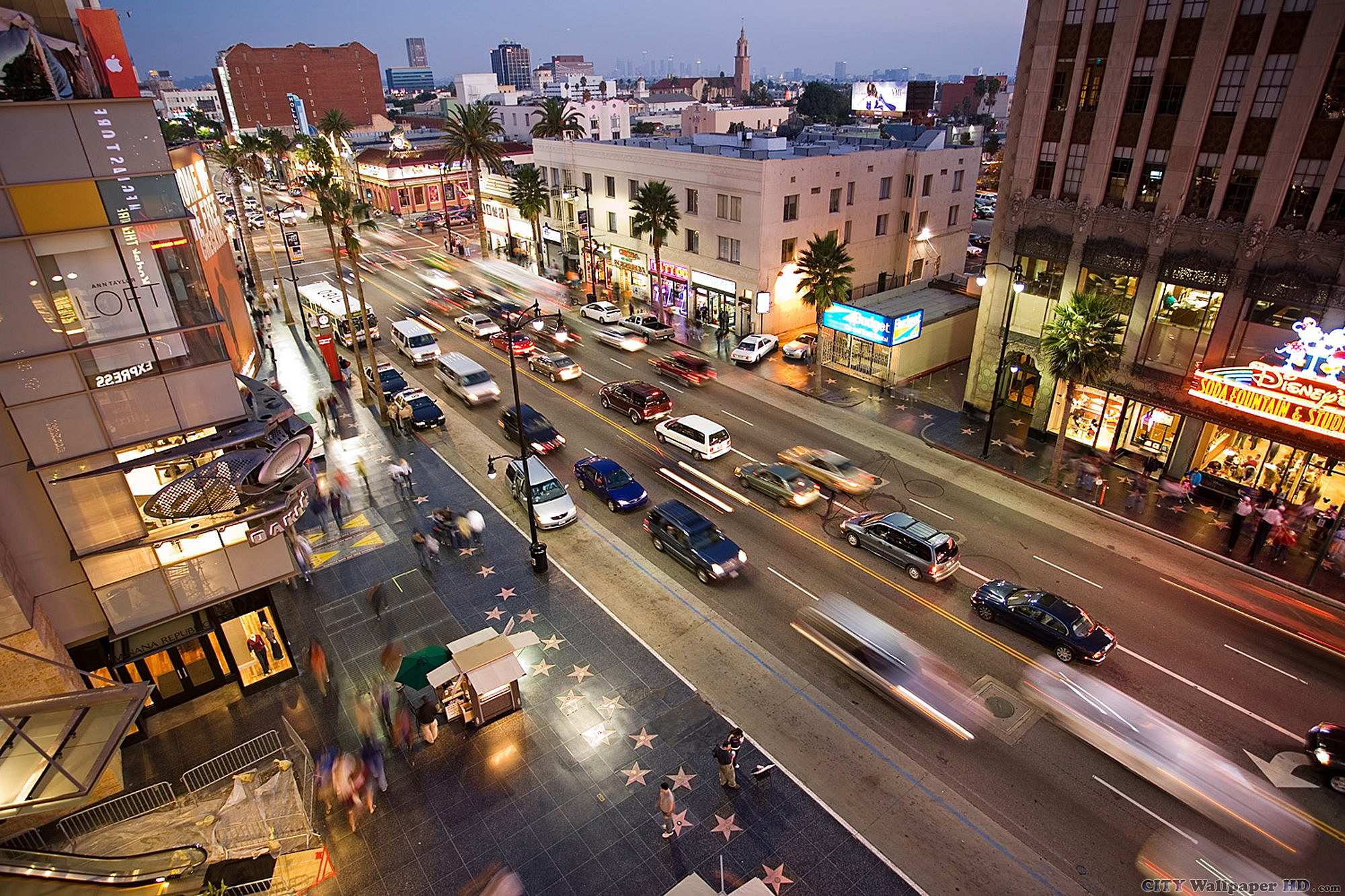 Hollywood Boulevard Wallpaper Hd - North Hollywood Los Angeles Ca , HD Wallpaper & Backgrounds