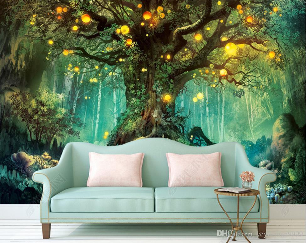 Forest 3d Wall Murals , HD Wallpaper & Backgrounds