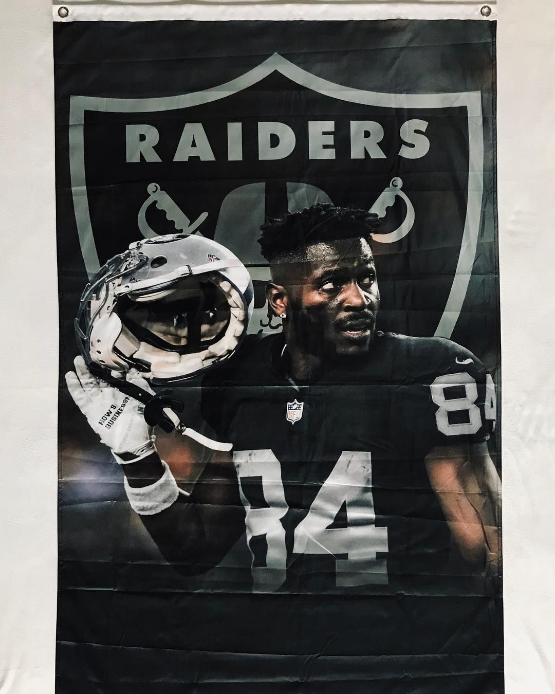 Antonio Brown In Raiders Jersey , HD Wallpaper & Backgrounds