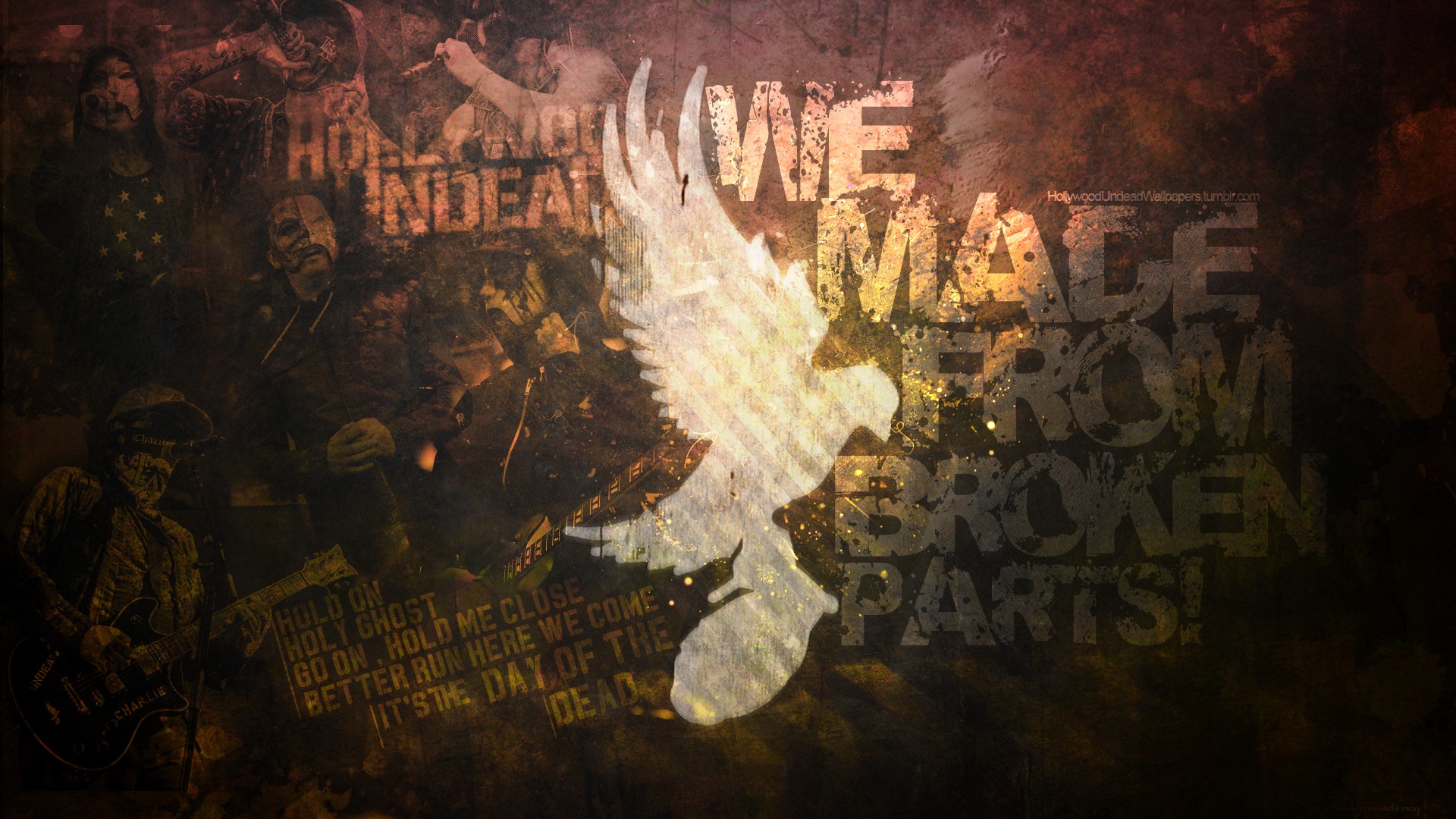 Hollywood Undead - Dove And Grenade , HD Wallpaper & Backgrounds