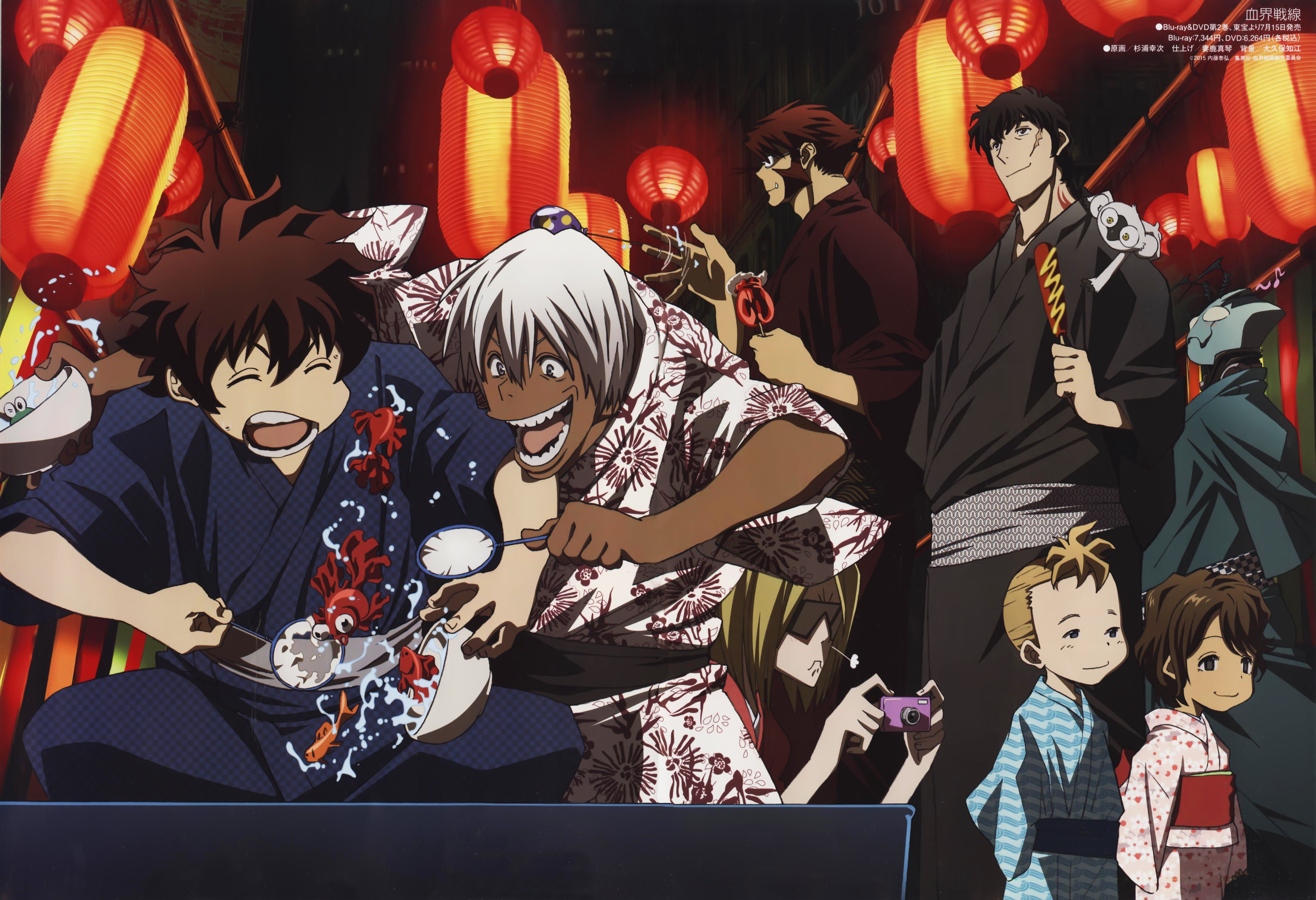 Kekkai Sensen Steven A Starphase Zapp Renfro Zed O Kekkai Sensen Beyond Hd Wallpaper Backgrounds Download