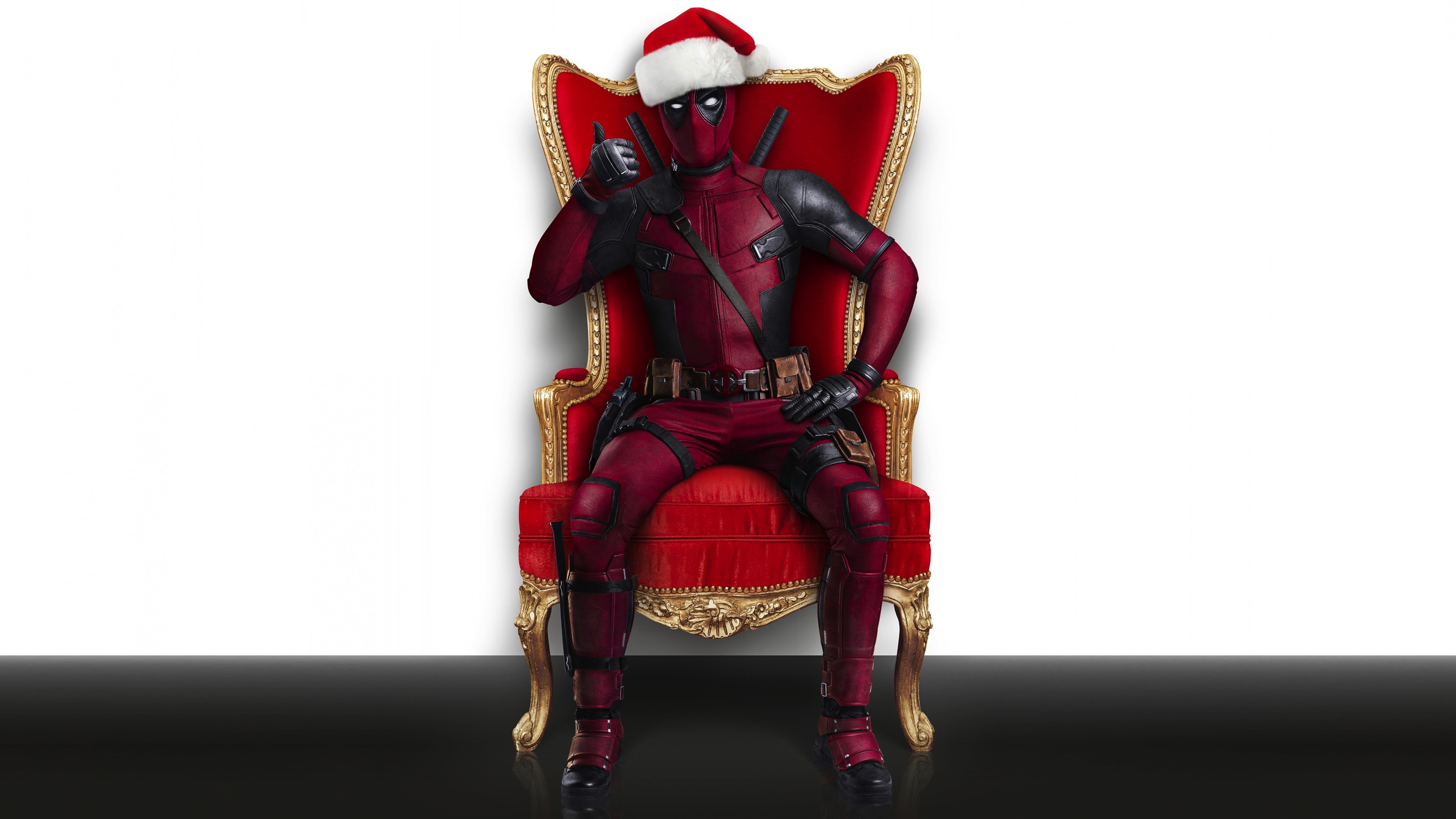Deadpool Christmas Wallpaper Hd , HD Wallpaper & Backgrounds