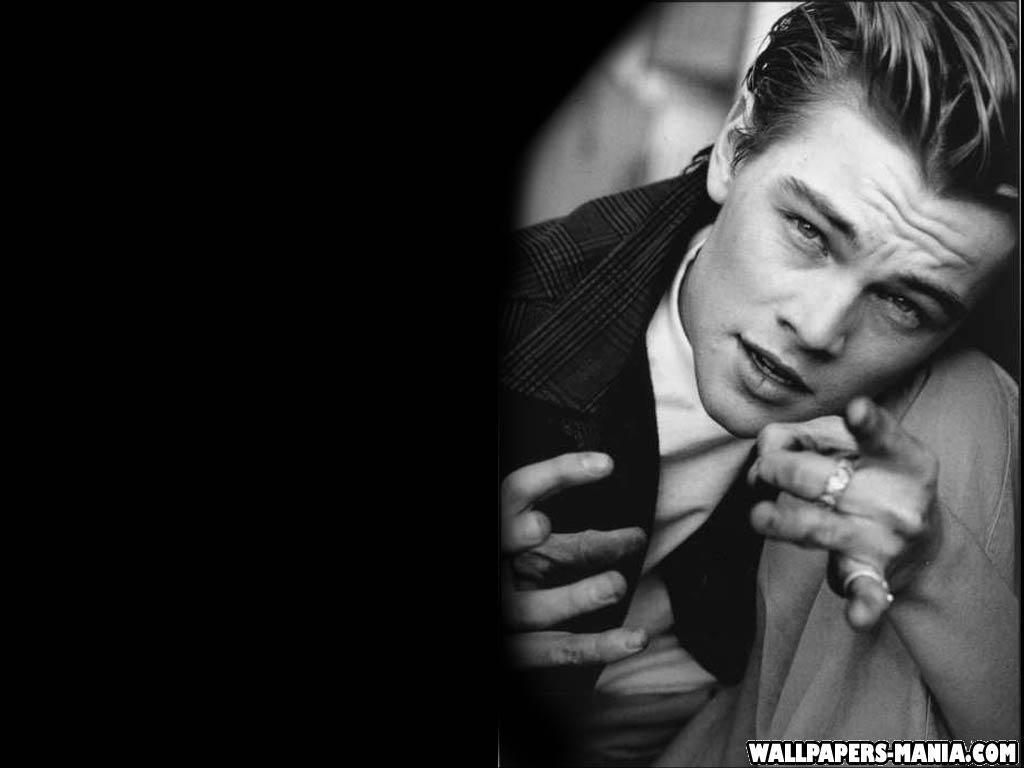 Leonardo Dicaprio - Leonardo Dicaprio Black And White Hd , HD Wallpaper & Backgrounds
