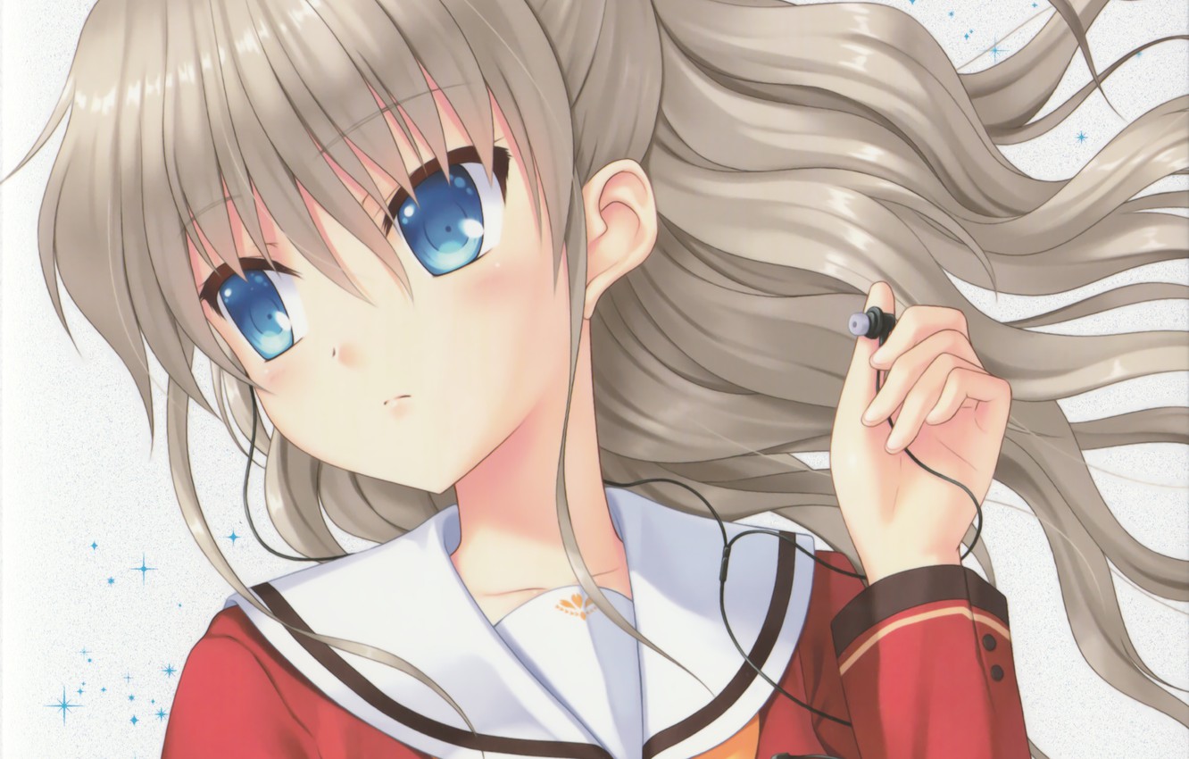 Photo Wallpaper Kawaii, Girl, Anime, Pretty, Japanese, - Charlotte Dvd Anime , HD Wallpaper & Backgrounds