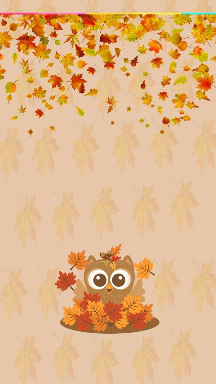 Iphone Wallpaper - Fall Leaves Clipart Border , HD Wallpaper & Backgrounds