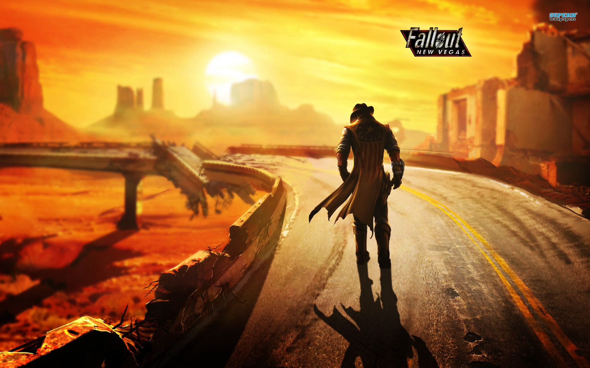 Report Rss Fallout New Vegas Wallpaper - Fallout New Vegas Lonesome Road , HD Wallpaper & Backgrounds