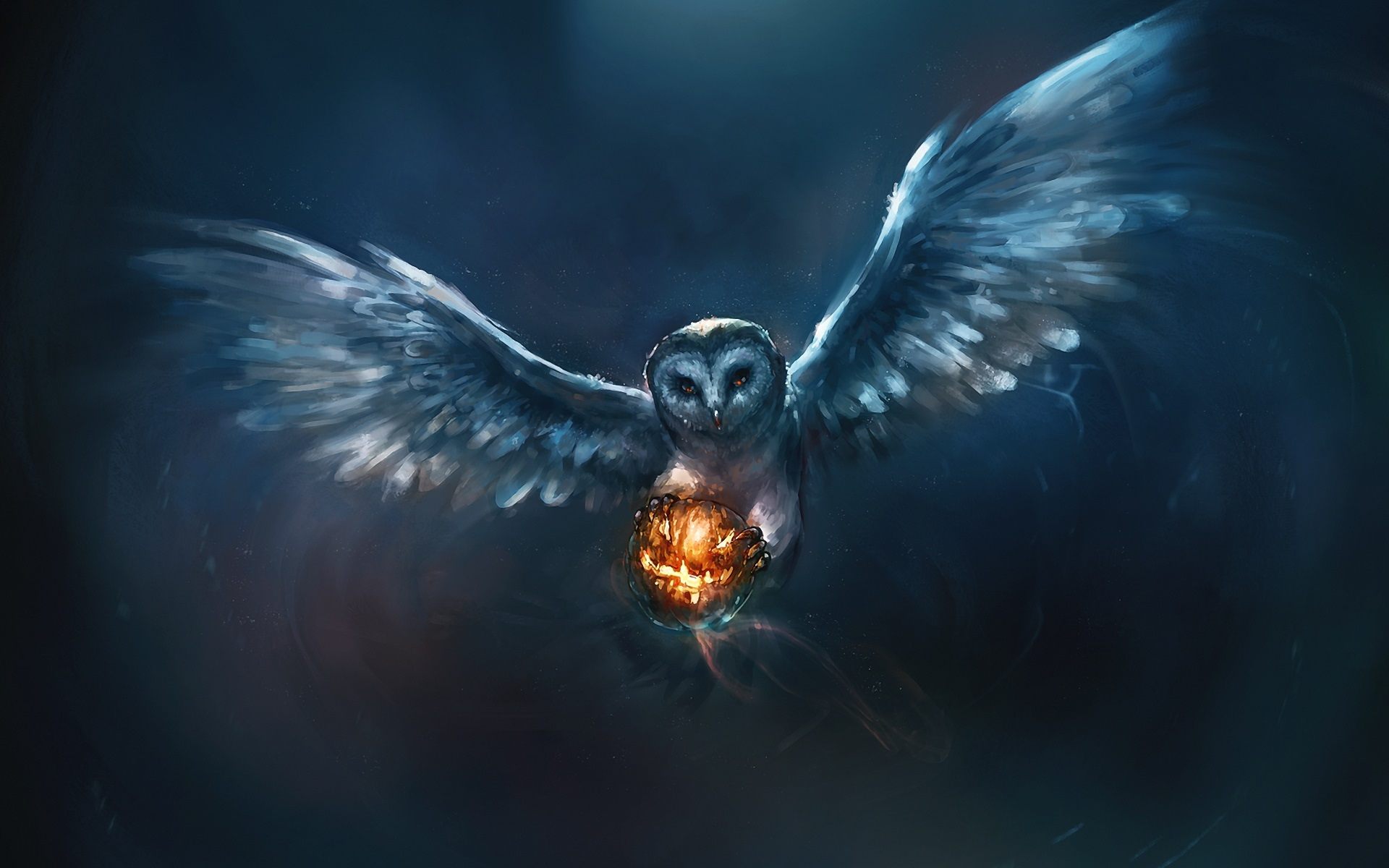 Owl Halloween , HD Wallpaper & Backgrounds
