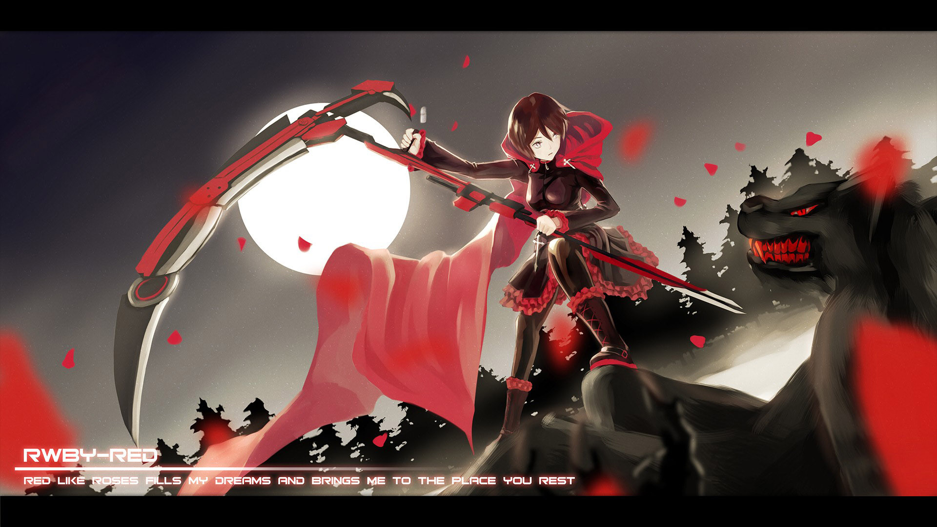 Rwby Hd Wallpaper - Rwby Theme , HD Wallpaper & Backgrounds