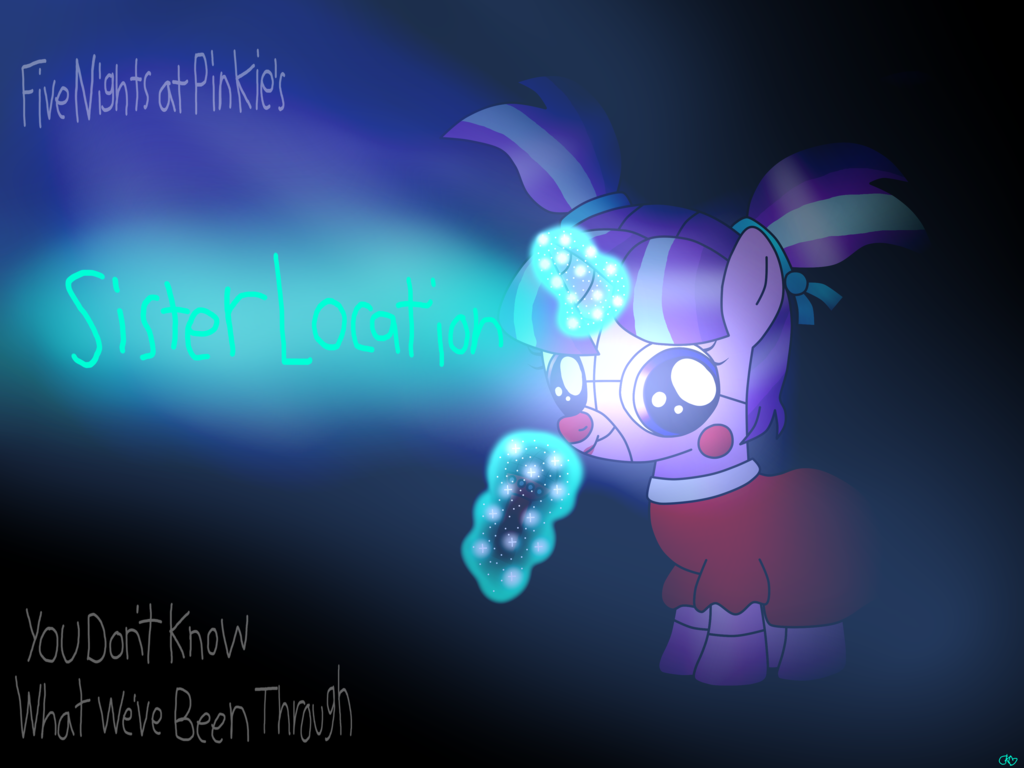 Fnap Sister Location By Katiekane822 Da3f3tm Fnap Sister - Five Night At Pinkie's Sister Location , HD Wallpaper & Backgrounds