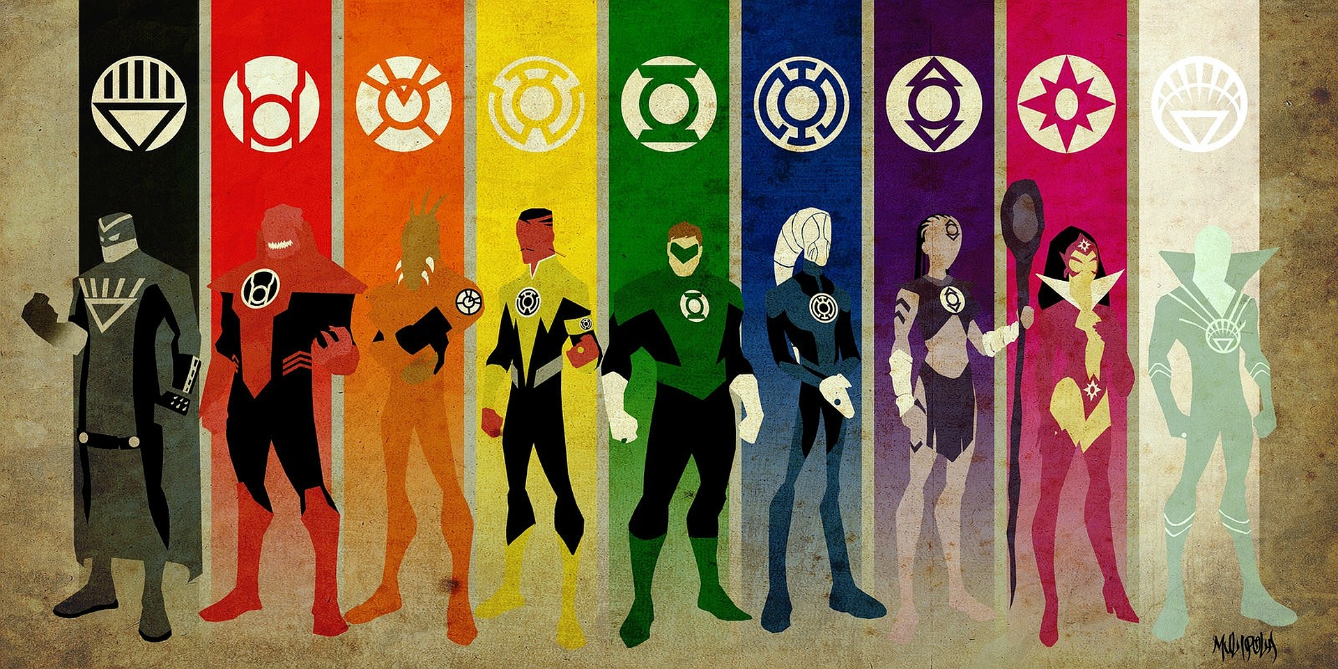 Green Lantern Wallpapers - Logo Superheroes Dc Comics , HD Wallpaper & Backgrounds