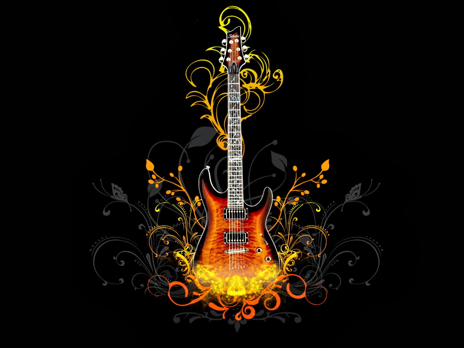 0 Martin Guitar Wallpaper Guitar Wallpapers Most Beautiful - Electric Guitar , HD Wallpaper & Backgrounds