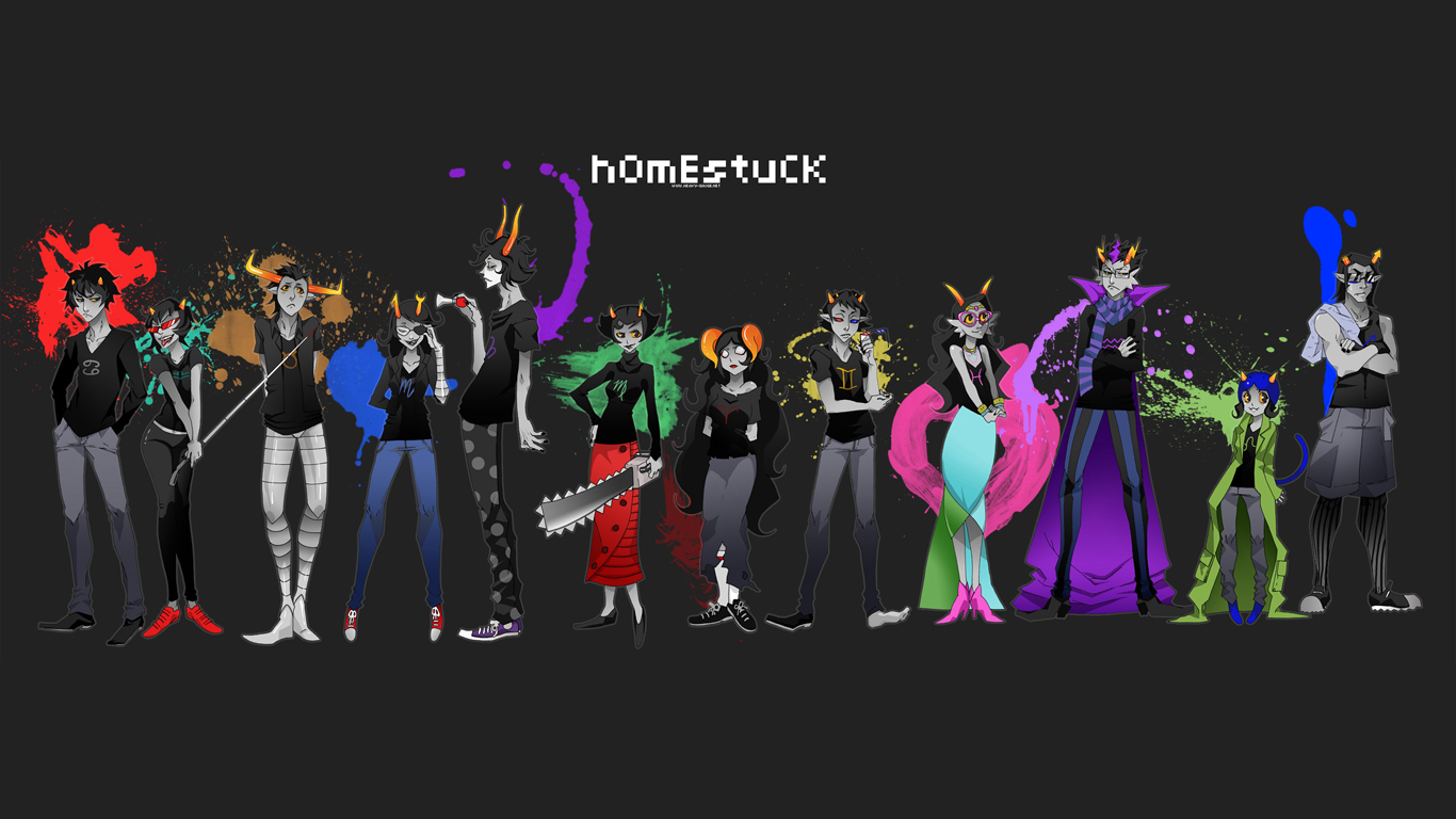 Homestuck Wallpaper - Karkat Terezi , HD Wallpaper & Backgrounds