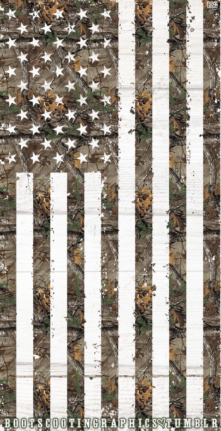 Redneck Camo Wallpaper - Realtree Camo American Flag , HD Wallpaper & Backgrounds