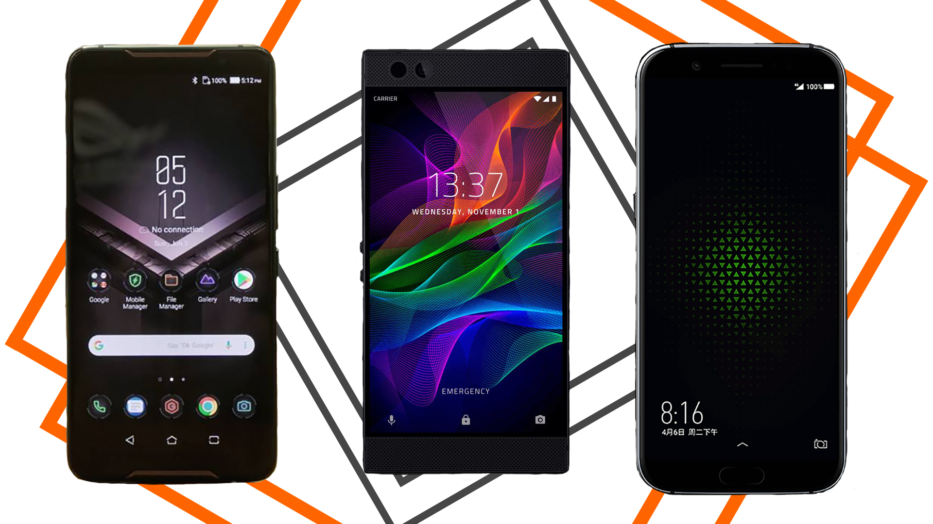 Gaming Phone Showdown - Asus Rog Phone Vs Razer Phone 2 , HD Wallpaper & Backgrounds