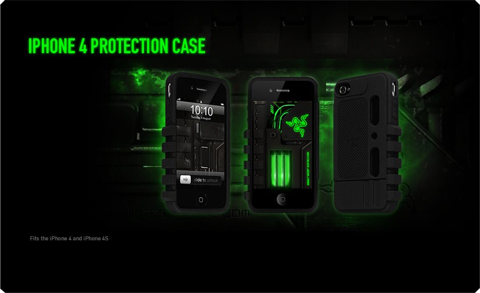 Razer Iphone 4 Protection Case - Razer Iphone Case , HD Wallpaper & Backgrounds