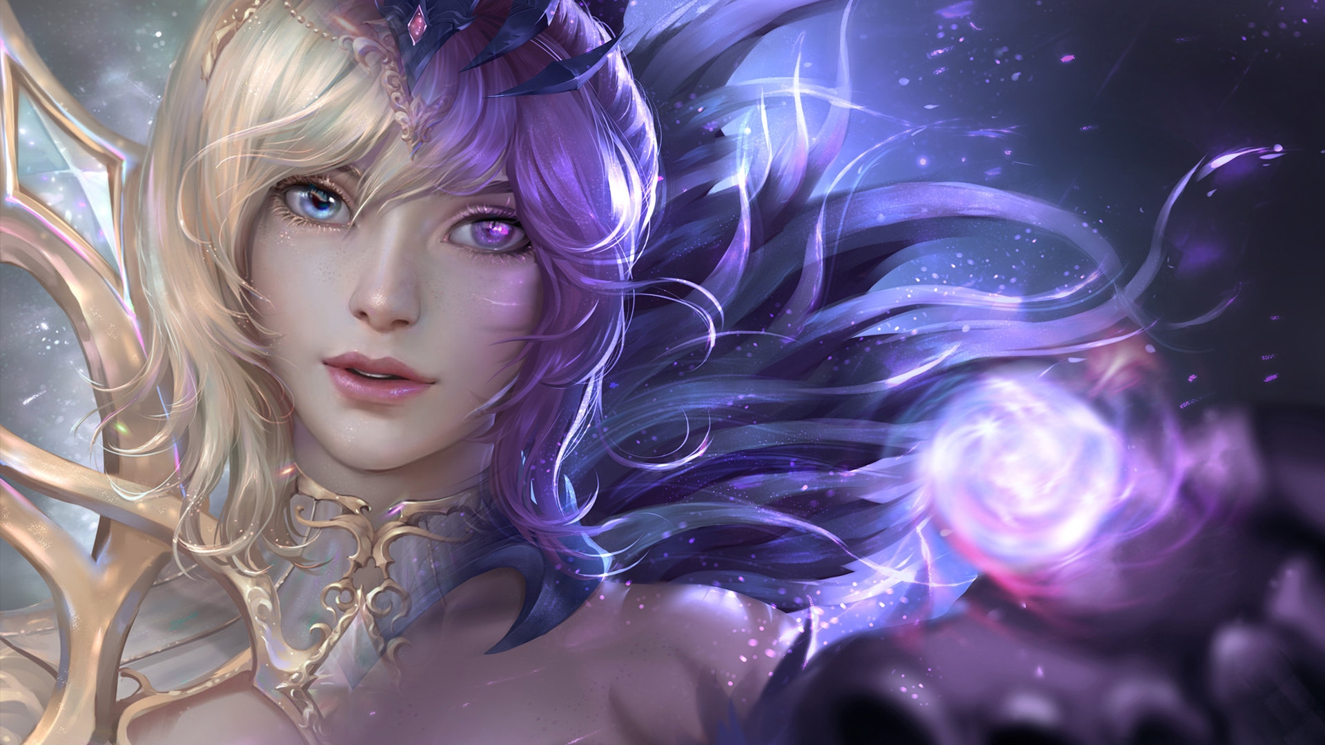 Composition Of Lux - Elementalist Lux Wallpaper Android , HD Wallpaper & Backgrounds