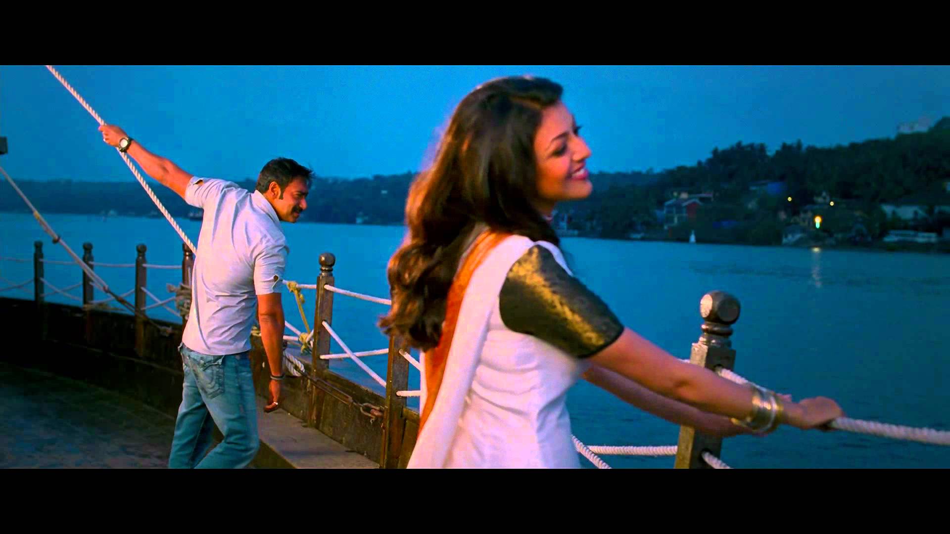 Singham Ajay Devgan Hd Wallpaper - Kajal Agarwal In Singham Movie , HD Wallpaper & Backgrounds