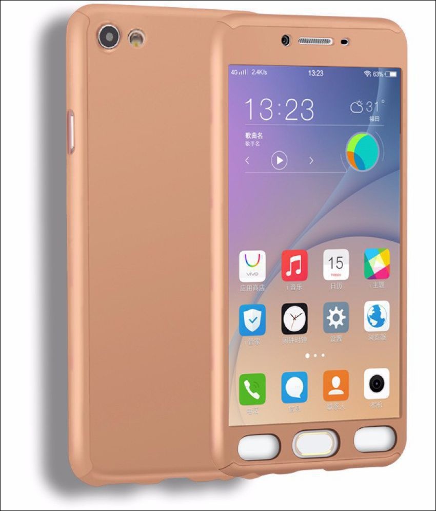 Vivo Y55s Anti Gravity Cover Away Golden With Free - Vivo Y55s , HD Wallpaper & Backgrounds